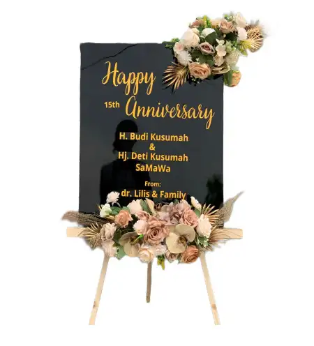 Papan Bunga Akrilik Dukuh