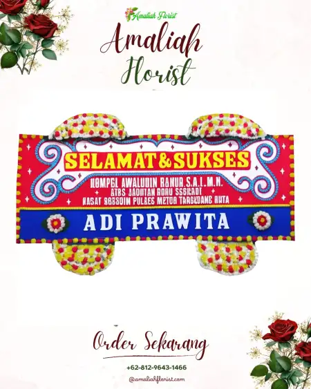 Papan Bunga Ucapan Selamat Dukuh
